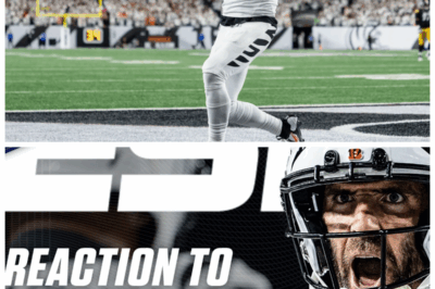 🐘 FULL REACTION erupts as the Bengals clinch a heart-stopping THRILLER against the Steelers on TNF, unleashing a tidal wave of raw emotion, shocking twists, and bitter rivalries that explode on SC with SVP, revealing the dark secrets, backstabbing fans, and jaw-dropping moments that turned this game into a gladiator’s nightmare! 🐯 “Because nothing says ‘victory’ like a public meltdown and secret grudges.” ⚡️👇