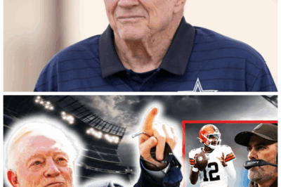 🐘 Jerry Jones’ SECRET Plan for Shedeur Sanders EXPOSED—Browns Stunned as NFL Drama Hits Fever Pitch! 🏈🔥 The billionaire’s bold gambit threatens to upend careers and ignite a fierce battle behind the scenes—“Because in the NFL, money talks and loyalty walks!” 💸⚡️👇