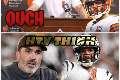 🚨 Kevin Stefanski’s Viral Comment to Joe Flacco: Did He Just Expose the Browns’ Front Office?! 🚨 – HTT