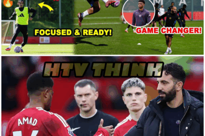 OMG😱 Amad & Malacia BACK! Amorim PUSHES Sesko & Lammens 🔥 Training Ahead of Sunderland Clash ⚡- HTT