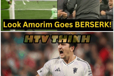😱 Drama at Anfield! Amorim’s Explosive Celebration After Maguire’s Redemption Goal 😱 – HTT