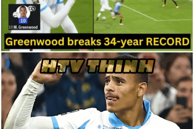 😱 Mason Greenwood SHATTERS 34-Year Record – Four Goals That Shocked Ligue 1! 😱 – HTT