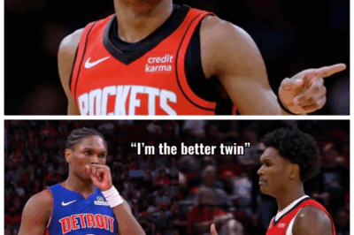 🐘 HEATED and UNFORGIVING! Amen Thompson vs. Ausar Thompson’s Epic Battle Erupts Into a Family Feud for the Ages! 💥 “Because when brothers fight, the world watches the fallout.” Dive into a rollercoaster of betrayal, heartbreak, and power struggles as two rising stars clash in a drama so intense it could destroy their careers and their family legacy in one fell swoop! 👇