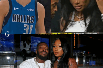 KLAY THOMPSON DID THIS WITH MEGAN THEE STALLION COURTSIDE — A SCANDALOUS MOVE THAT SETS THE NBA ON FIRE!