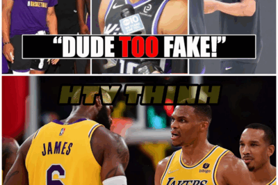 😱 Westbrook Refuses to Shake LeBron’s Hand: Is This the End of Their Relationship? 😱 – HTT