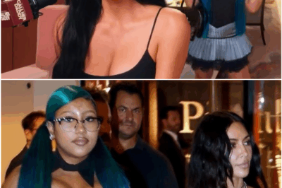Kim Kardashian Defends North West’s “Blue Hair Scandal” and Claps Back at Critics: “Let Her Be a Kid”