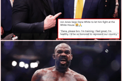 🐻 ‘Please bro’… Jon Jones begs Dana White to let him fight at the White House