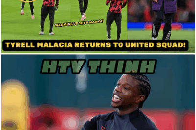 😱 After Months in the Shadows, Malacia’s Return Shocks Manchester United Fans! 😱 – HTT