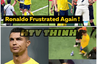 😱 Ronaldo’s Furious Exit: When Messi Chants Push a Legend to the Edge! 😱 – HTT