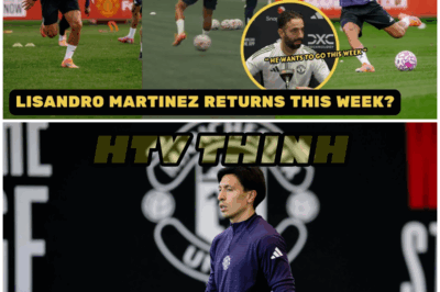 😱 Martinez Wants to Play This Week – But Is His Knee Ready for the Premier League Grind? 😱 – HTT