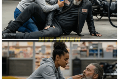 Black Girl Spent Her Last $8 Helping Hell’s Angel — Next Day 100 Bikers Brought a Life-Changing Gift