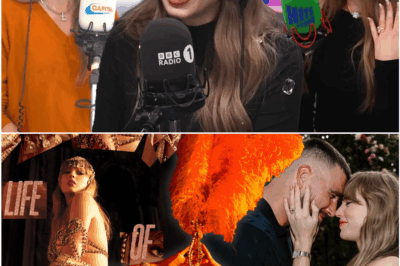 Taylor Swift Blushes Over Sexy Lyrics and Travis Kelce  — Life of a Showgirl Reveals All in Her UK Radio Tour