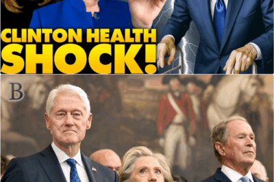 😱 Bill Clinton COLLAPSES Mid-Speech — Crowd Stunned As Former President Appears Unrecognizable