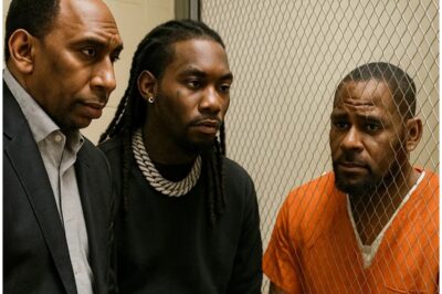 👀 Stephen A. Smith & Offset’s Emotional Visit to R. Kelly Behind Bars — A Conversation About Regret, Faith, and Redemption 💔