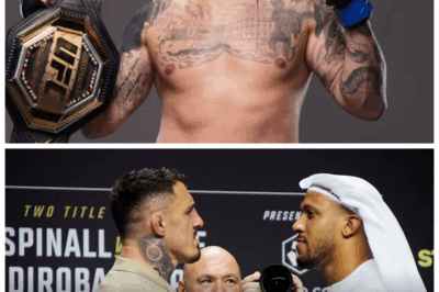 🐘💥 UFC 321 Press Conference Erupts as Tom Aspinall and Ciryl Gane’s Face Off Sparks Intense Rivalry and Fireworks! 😱 “Because some stare-downs tell a story louder than any promo.” 👇The charged encounter between these two heavyweight titans sent shockwaves through the MMA world, with every glare and word dripping with menace, signaling that UFC 321 will be more than just a fight—it’ll be a battle for supremacy and respect.