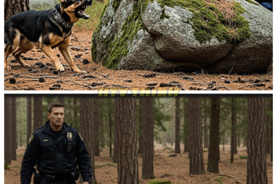 K9 Barked Nonstop At A Rock — What Police Found Beneath Made Everyone Cry!