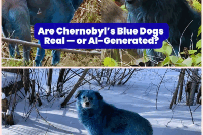 Mysterious Blue Dogs Spotted Roaming Chernobyl – Are They the Result of Radiation or Something Worse?