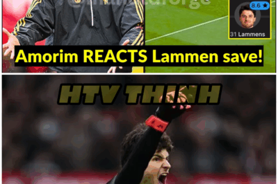 Amorim’s Emotional Explosion: Lammens’ Save That United Fans Will Never Forget! – HTT