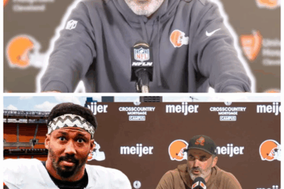 🐘⚡ Myles Garrett SNAPS at Kevin Stefanski in Shocking Locker Room Meltdown—Browns’ Future Hangs by a Thread! 💣 The NFL is rocked as one of its fiercest defenders breaks silence, revealing deep-seated frustrations and sparking fears of a locker room mutiny. “When the walls close in, even giants fall.”