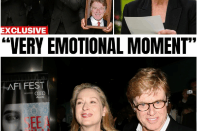 Meryl Streep Breaks Silence After Robert Redford’s Death — Reveals Shocking Secrets About Their Iconic Relationship