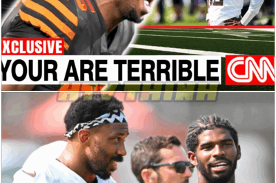 🐿️ Myles Garrett FUMES 😡 — Browns Locker Room ERUPTS After Coach Leaves Shedeur Sanders to ROT on the Bench in a Decision That’s Tearing the Team Apart! 💥🏈