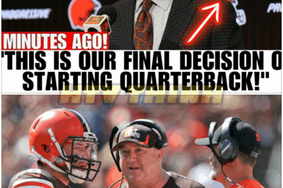 Hunlenee said:  🐿️ 🚨URGENT NFL SHOCKER! Cleveland Browns’ NEW Quarterback REVEALED — Fans Erupt in OUTRAGE as Unexpected Signing Sends Shockwaves Across the League 💣
