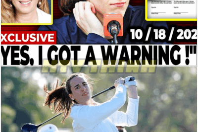 🐿️ Caitlin Clark HIT With OFFICIAL WARNING 🚨 — WNBA Reportedly “Not Happy” About Her Surprise Golf Appearance That’s Stirring MAJOR Controversy