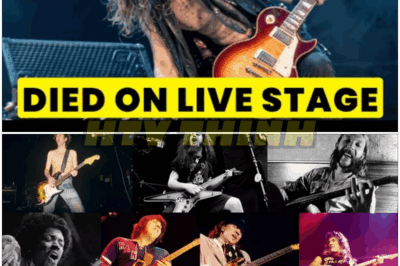 🐿️ 10 Musicians Who Tragically Died LIVE on Stage!—🎤 Heartbreaking Final Performances, Sudden Deaths, and Unforgettable Shockwaves Rock the Music World as Legends Fall Before Their Fans’ Eyes!