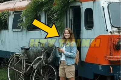 Young Woman Lives Inside an Old Train Locomotive – But Wait Until You See the Inside!