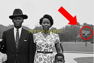 This Black family posed happily in 1948 — until a detail revealed where they weren’t allowed to go
