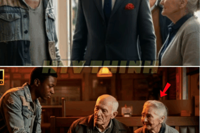 Black Boy Sacrificed His Meal for an Old Couple’s — Next Day, a Millionaire Knocked on His Door