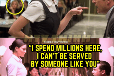 Billionaire Shouted at the Waitress—She Said One Sentence, Everyone Froze!