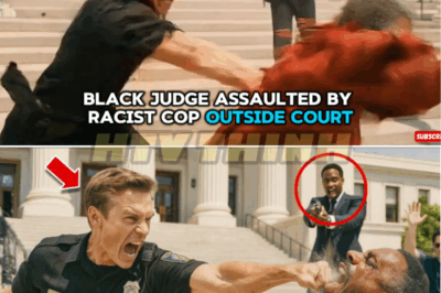 Black Judge Assaulted by Racist Cop Outside Court — FBI Shoots Him Dead on the Spot!