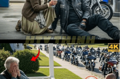 Elderly Woman Spent Her Last $10 Helping a Biker — Next Day, 50 Riders Changed Her Life Forever
