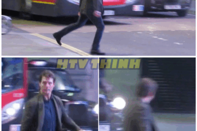 🦊 EXCLUSIVE SHOCKER: TOM CRUISE INCHES FROM DEATH AS LONDON BUS BARRELS TOWARD HIM — SCREAMS, CHAOS, AND A STAR’S LIFE HANGING BY A THREAD! 🚨