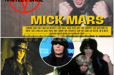 🐿️ Mick Mars: The Dark Life of a Mötley Crüe Guitarist, Addict, and Serial Heartbreaker Who Dated 20 Women Only to End Up Miserable – 🎸 Addiction Nightmares, Love Gone Wrong, and Shocking Loneliness Behind Rock’s Wildest Persona! 😔