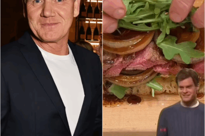 ‘I’m always watching!’ Gordon Ramsay hits back at critics who slam his talent for making a delicious steak sandwich in hilarious video