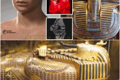 🧿 Shocking Secrets Unearthed: The Mysterious Markings on Pharaoh Tutankhamun’s Mummified Head Challenge Centuries of Beliefs and Ignite Fierce Debates Over Ancient Rituals, Hidden Restorations, and the True Cause of the Boy-King’s Untimely Death! 👑⚰️🔍