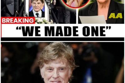 The Heart-Wrenching Truth Revealed at Robert Redford’s Funeral: Meryl Streep’s Shocking Confession