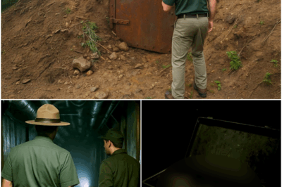 Landslide Exposed Bunker Door, Ranger Stepped Inside and Ran Out Screaming!