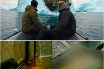 Crew Found a Train Frozen in Iceberg, What Was Inside Will Surprise You