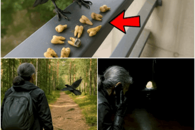 Crow Kept Bringing Human Teeth, Woman Followed it and Found the Source…