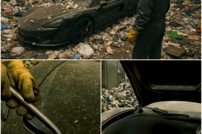 Worker Found Sports Car in Garbage Furnace, Opened the Trunk and Gasped…