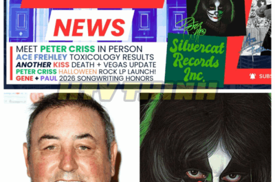 KISS Unmasked: October 2025 Explodes With Shocking Revelations—Peter Criss Reborn, Country KISS Scandal, and Ace Frehley’s Toxicology Results Rock the Industry! 🎸🔥 You thought KISS had shown you every trick in the book, but October 2025 just delivered a headline that’s rewriting rock history. From the mysterious “New Peter Criss” stepping into the spotlight (is it resurrection or pure deception?) to the jaw-dropping launch of “Country KISS” that’s sending purists into a frenzy, the drama is only beginning. But the real bombshell? Ace Frehley’s toxicology results are finally out—and the truth is darker, stranger, and more explosive than anyone dared to imagine. Is this the end of the KISS you knew, or the beginning of a wild new era? Hold on tight, because this news cycle is pure Hollywood chaos. 👇