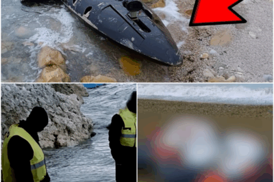 Small Submarine Washed Up on Beach, Officers Turned Pale After Looking Inside!