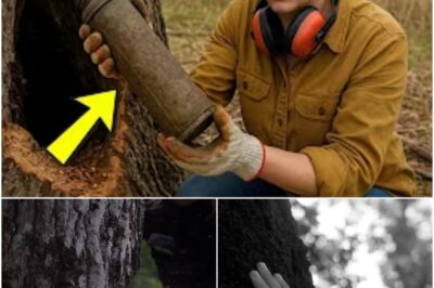Unbelievable Discovery: How a Hidden Cylinder in a Tree Changed Our Understanding of History!