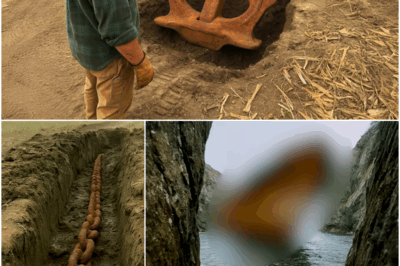 Farmer Found Giant Anchor Buried in Field, Followed the Chain and Turned Pale…