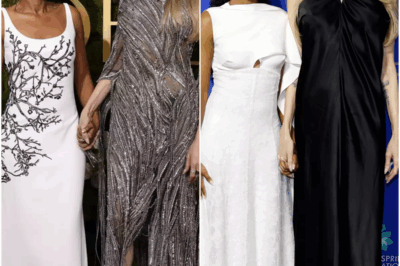 Angelina Jolie and Daughter Zahara Have Glam Date Night in Coordinating Gowns at 2025 Golden Globes