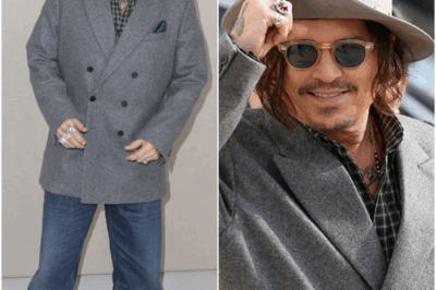 Johnny Depp Makes Stylish Return to Paris Fashion Week After Three Decades