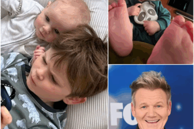 Gordon Ramsay Jokes Son Jesse, 5 Months, Has ‘Size 10 Feet’ in Sweet Photo: ‘Like Father Like Son’